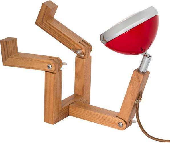 Immagine prodotto Piffany Copenhagen Mr. Wattson - Mini lampada da tavolo - Flash Red (MIN-SWR-FR) (50 lm, G4)
