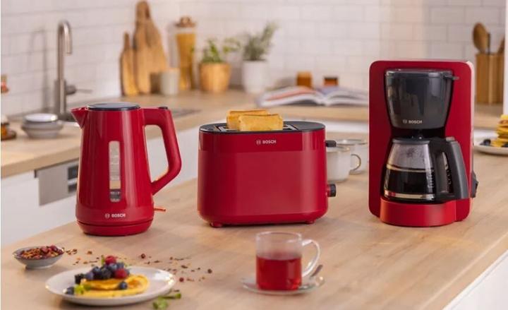 Produktbild Bosch Hausgeräte TWK1M124 MyMoment - Waterkoker - Rood (1.70 l, EU-Stecker)
