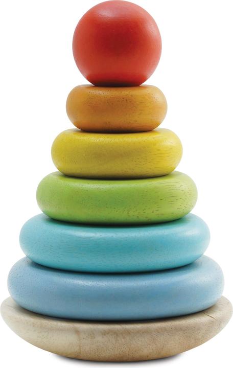 Produktbild Le Toy Van Regenbogen Steckturm