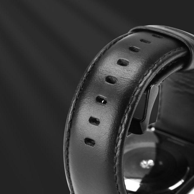 Produktbild Dux Ducis Business Series Echtleder Ersatz Armband (40 mm, 38 mm, 41 mm, Echtleder, Apple Watch Series 1, Apple Watch Series 2, Apple Watch Series 3, Apple Watch Series 4, Apple Watch Series 5, Apple Watch Series 6, Apple Watch Series 7, Apple Watch Series 8, Apple Watch Series 9, Apple Watch SE)