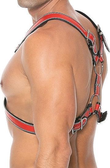 Produktbild Ouch! Z Series Scottish Harness/Red - S/M