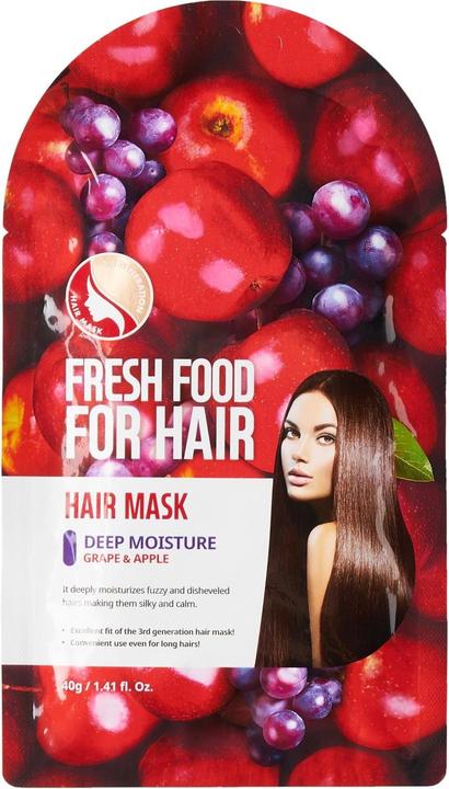 Produktbild Farmskin Fresh Food - Hair Mask Deep Moisture Grape / Apple (40 ml)