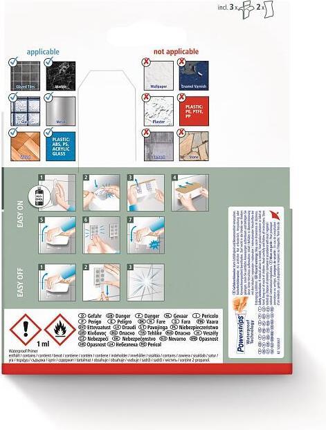 Actual product image tesa BABOO storage box with lid, small incl. adhesive solution without drilling