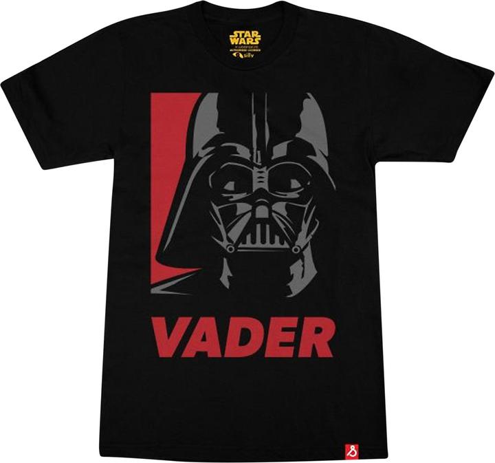 Star Wars Mens Darth Vader Poster Cotton T-Shirt (XL)