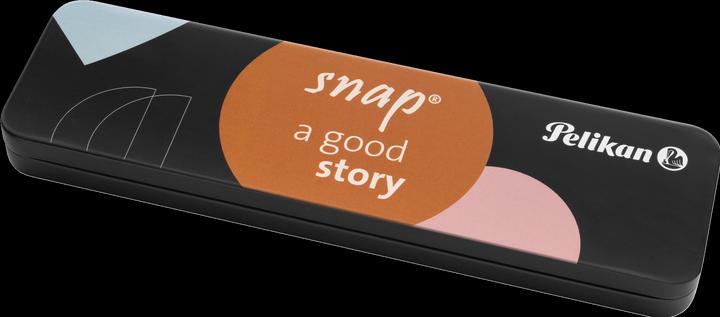 Immagine prodotto Pelikan Biros Snap Metalic K10 in una custodia (Oro rosa, Metallico, 1 x)