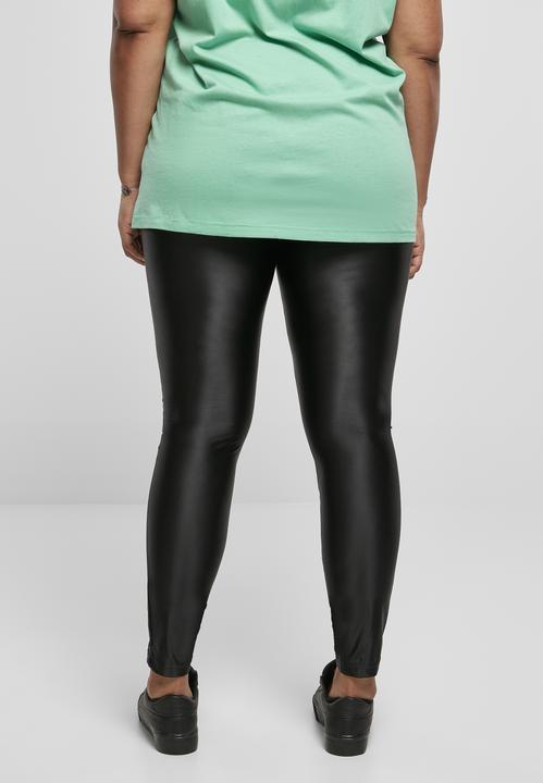 Immagine prodotto Urban Classics Leggings metallici lucidi a vita alta da donna (XL)