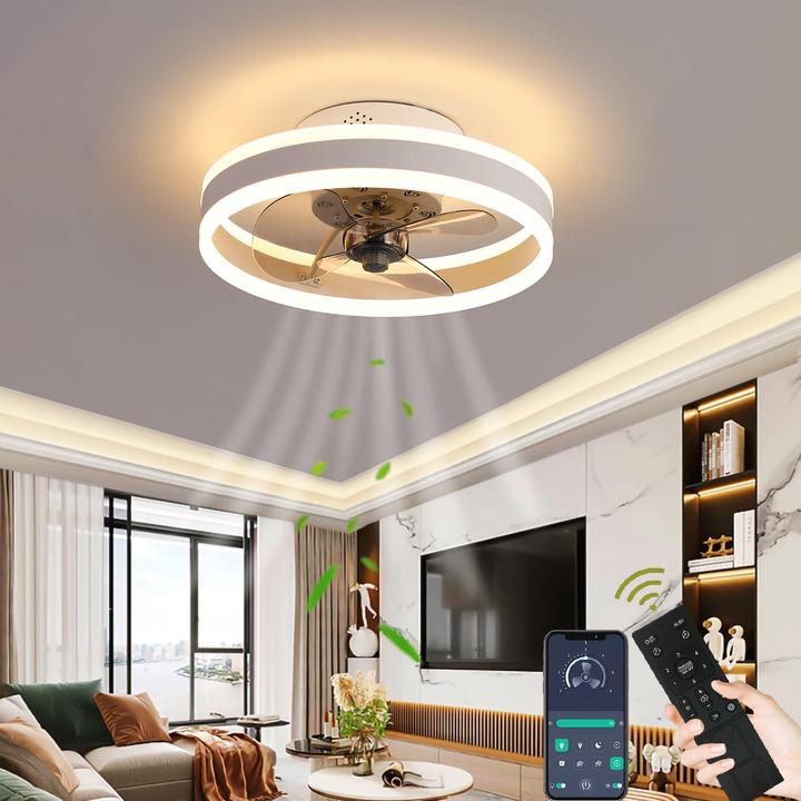 Actual product image Wildcat Ceiling Fan with Lighting 40cm White