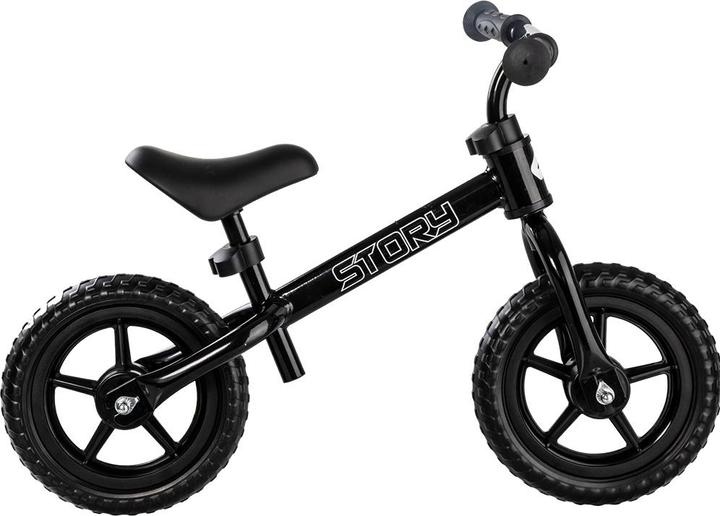 Actual product image Story Run Racer balance bike black (101005060712) (39.76")