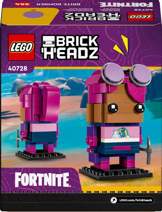 Immagine prodotto LEGO Bombardiere a colori Fortnite (40728, LEGO Brickheadz)