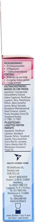 Immagine prodotto Veet La cera fredda spoglia la pelle sensibile del viso (20 x, 29 g)