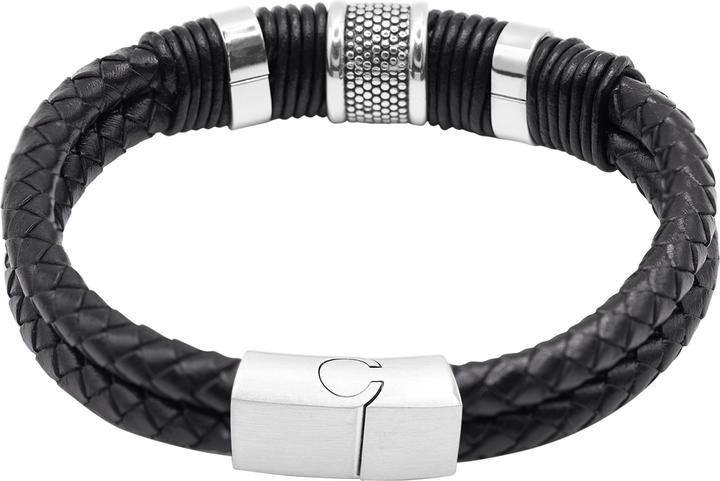 Actual product image Heideman Leather bracelet Kian (100% leather)