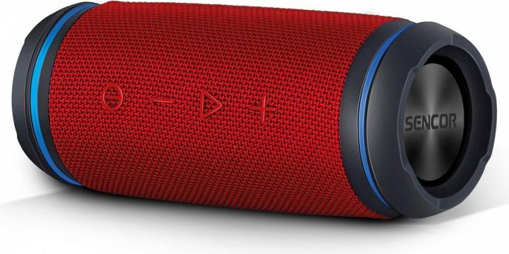 Actual product image Sencor Garsiakalbis Bluetooth SSS 6400 Sirius 30W, TWS, NFC, IPX6 Raudona (Battery operated)