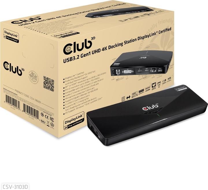 Productafbeelding Club 3D Csv-3103d (USB-B, 9 Havens)