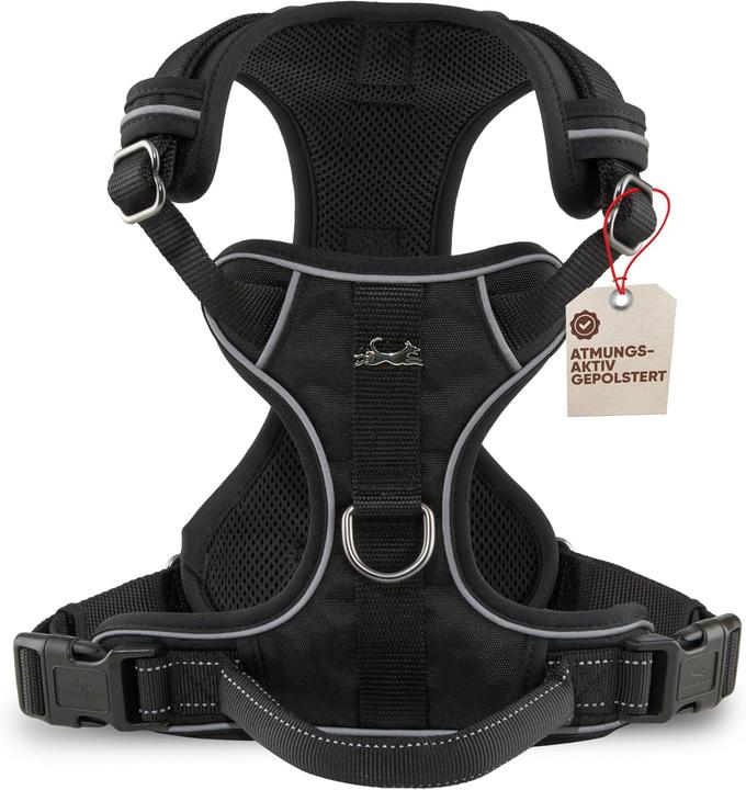 Image du produit Freudentier Harnais pour chien (M, Chien, Général, Promenade, Jogging, Sport canin)