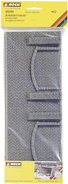 Produktbild Noch H0 Mauerwerk Arkade 58058