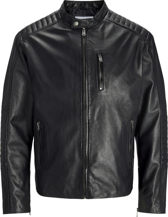 Jack & Jones Jjeliam Lamb Leather Jacket Noos