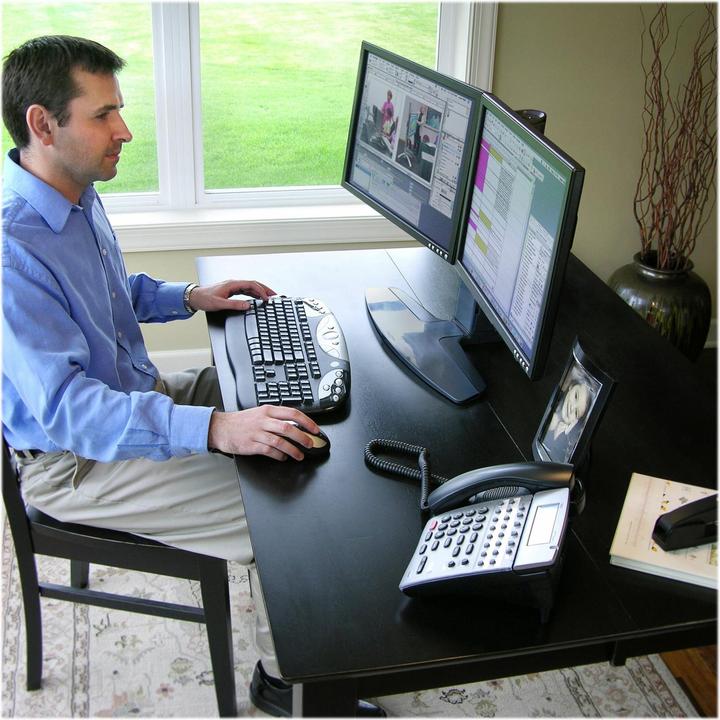 Produktbild Ergotron Neo-Flex Monitor Standfuss (Tisch, 24")