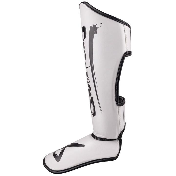 Actual product image 8Weapons Shin Guards, Kids, Unlimited 2.0, white-black, L/XL (XL)