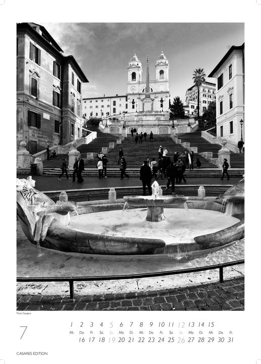 Immagine prodotto Rom schwarz-weiss 2026 S 29x21cm (Tedesco)