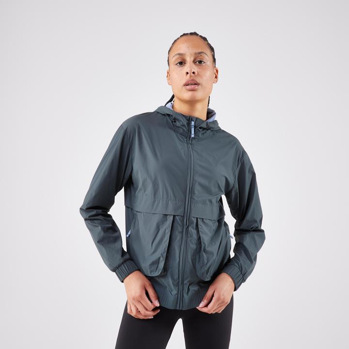 Actual product image Kiprun Women's windproof running jacket - Run 500 Wind green (36)