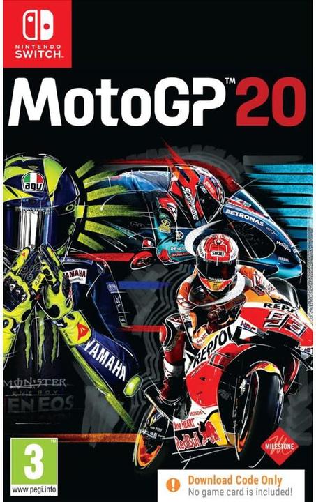 Actual product image Plaion MotoGP 20 (Download Code Only) (Switch, Switch Lite, Switch OLED)