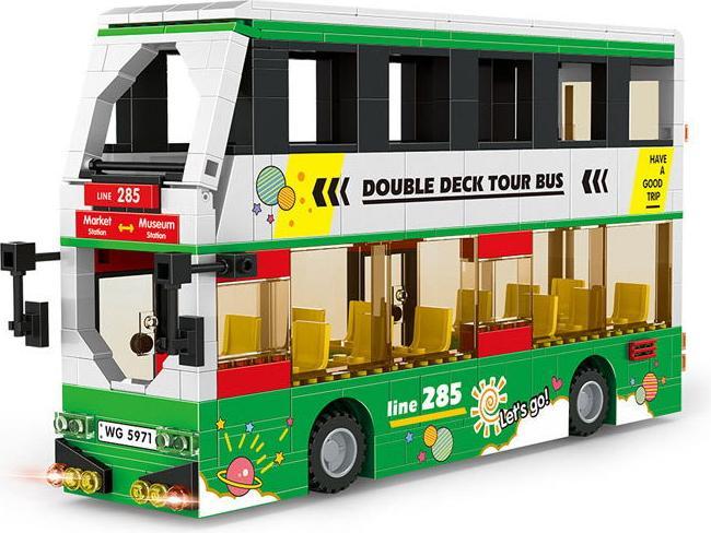 Actual product image Wange Double Deck Tour Bus