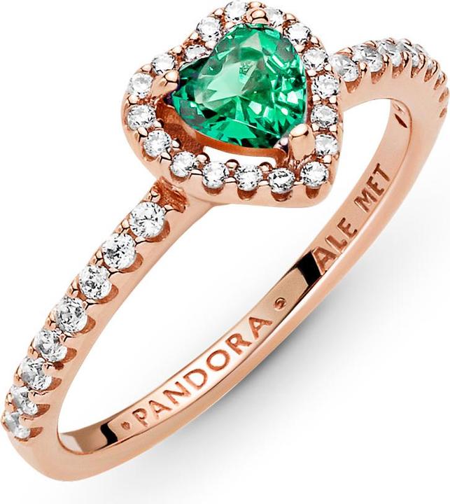 Produktbild Pandora 14k Rose Gold Sparkling Heart Ring (60)