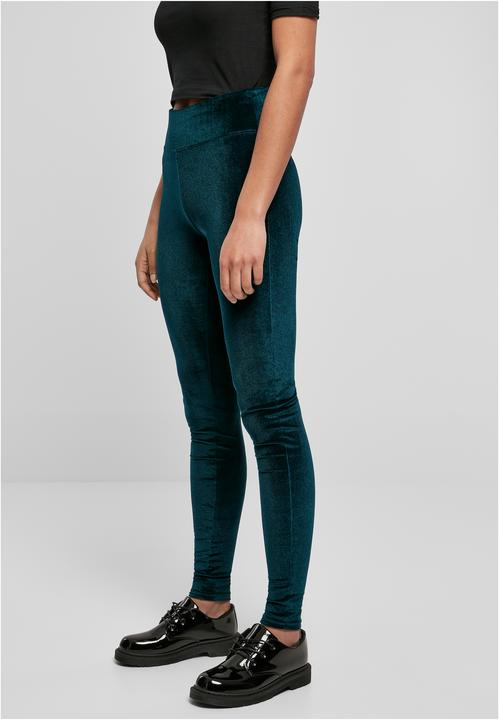 Image du produit Urban Classics Leggings femme taille haute en velours (5XL)