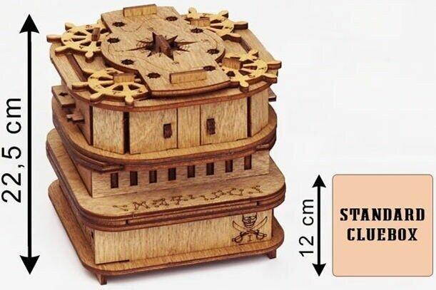 Actual product image iDventure Cluebox Megabox - Davy Jones' Locker - puzzle box (Danish)