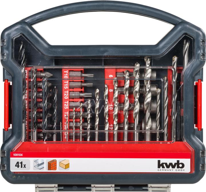 Produktbild kwb Bohr- und Bitset Promobox Standard (6 mm, 4 mm)