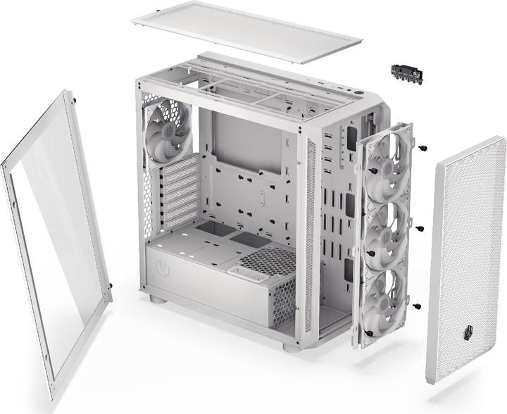 Immagine prodotto Endorfy ARX 700 ARGB White (weiss) (mATX, ATX, Mini-ATX)