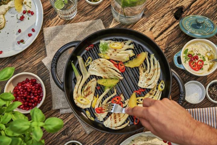 Produktbild Staub Grillpfanne (26 cm, Grillpfanne, Gusseisen)
