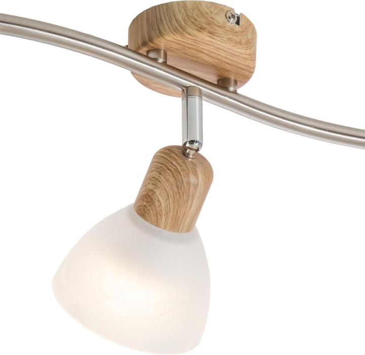 Produktbild Nino Leuchten Spot 3-flammig Eiche Hell Daytona (430 lm, E14)