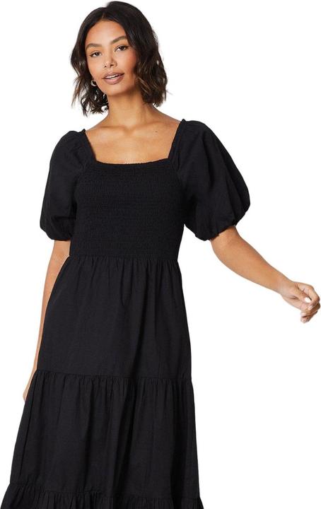 Produktbild Dorothy Perkins Midikleid Gesmockt Puffärmel (34 D)