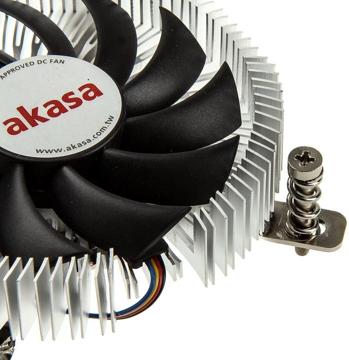 Produktbild Akasa AK-CC7129BP01 Low Profile CPU-Kühler (21 mm)