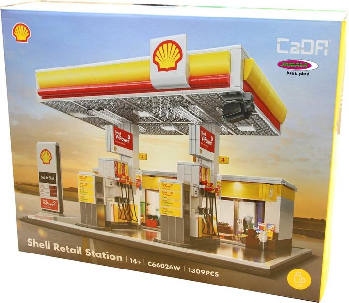 Produktbild Cada Shell Tankstelle mit Shop und Waschanlage Bricks