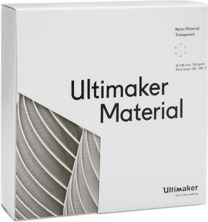 Produktbild Ultimaker Nylon Transparent 2,85 mm 750 g (Nylon, 2.85 mm, 750 g, Transparent)