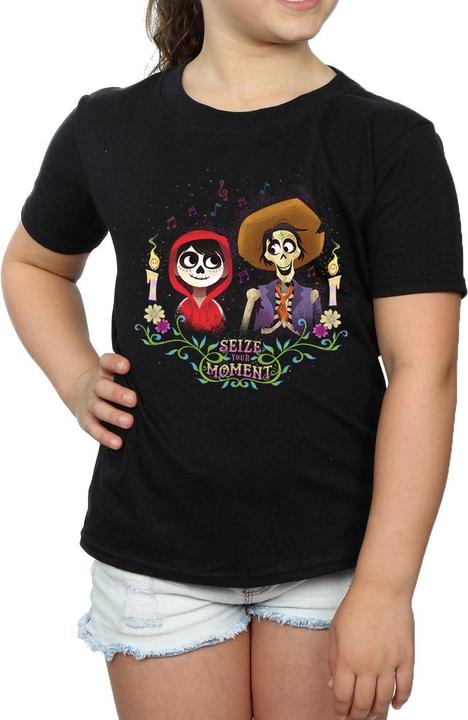Actual product image La Maison du Coco Girls Seize The Moment Cotton T-Shirt (140, 146)