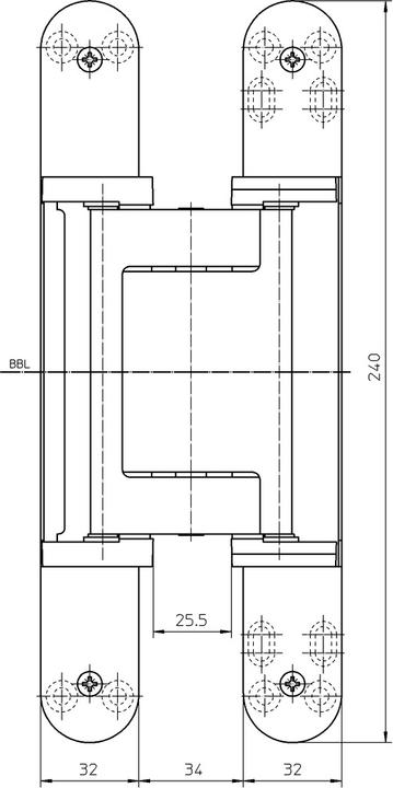 Produktbild Simonswerk Objektbänder TECTUS TE 640 3D A8 FR