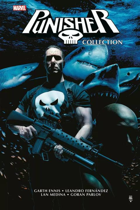 Produktbild Panini Punisher Collection von Garth Ennis (Deutsch, Lewis Larosa, John Severin, Leandro Fernadez, Richard Corben, Lan Medina, Uwe Anton, Florian Breitsameter, Howard Chaykin, Goran Parlov, Garth Ennis, 2023)