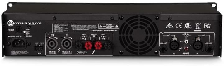 Actual product image Crown Power amplifier XLS 1002