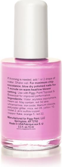 Immagine prodotto Piggy Paint - Smalto per unghie atossico - Pinkie promise