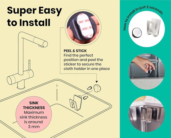 Actual product image Happy Sinks Sponge holder