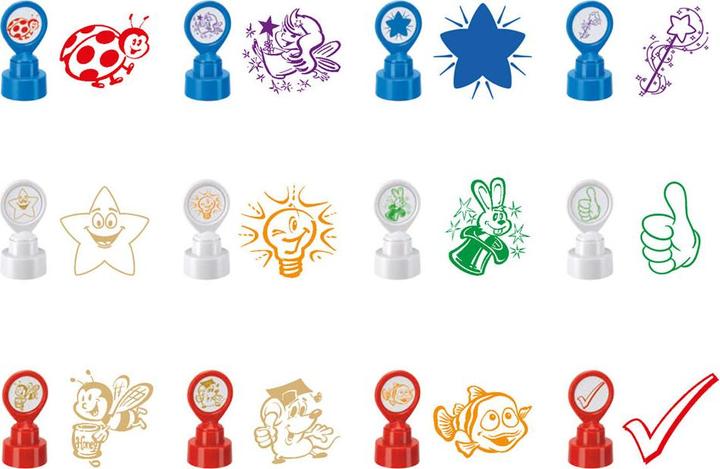 Produktbild Colop Motivstempel Daumen, Grün