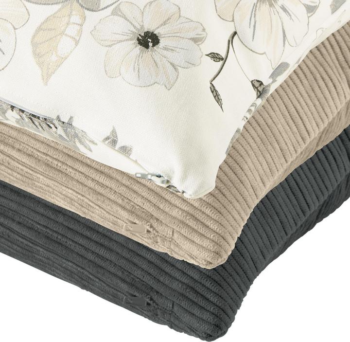 Image du produit Erwin Müller Housse de coussin, lot de 3 (40 x 40 cm)