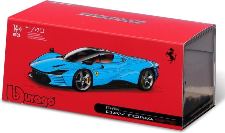 Produktbild Bburago Ferrari Daytona SP3 1/43 blau