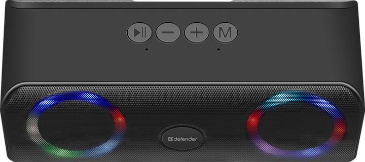 Immagine prodotto Defender Altoparlante Beatbox 20 Bluetooth 20w Luce/Bt/Mic/Fm/Usb/Tf (5 h, Batteria)