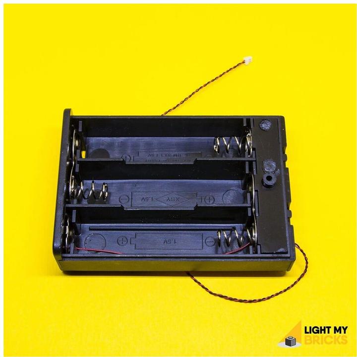Actual product image Light my bricks AA batteries