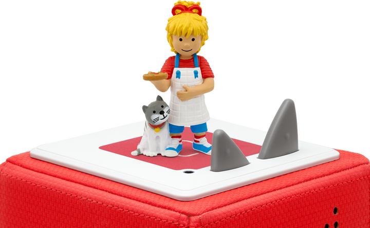 Actual product image Tonies Tonia transporter red (German)
