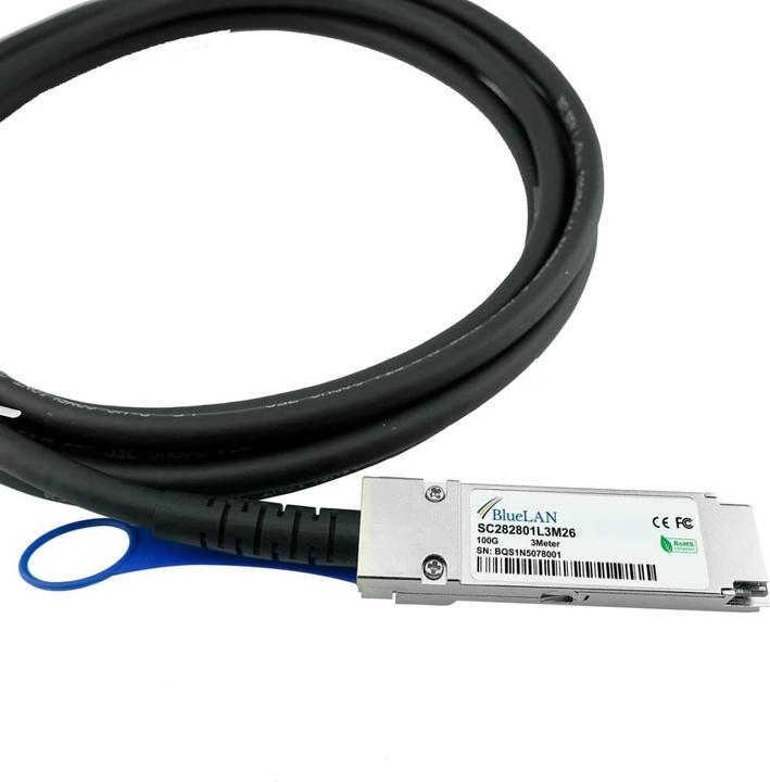 Immagine prodotto BlueLAN HPE 834973-B22 kompatibles DAC QSFP28 SC282801L1M30